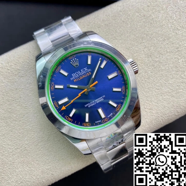 Dial Rolex Milgauss 116400GV AR Blue Factory 0713